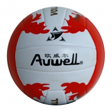 AUWELL机缝排球迷PVC排球 新型沙滩训练比赛排球5# AW-V5014