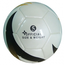 新款欧威尔5号无缝足球 AWS-5821比赛专用蜂窝纹pu足球