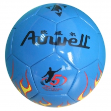 新款欧威尔足球用品系列 WAS-5823无缝贴皮彩色5号足球
