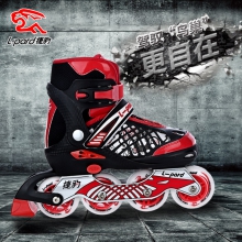 L捷豹B36-中号（红色）溜冰鞋闪光