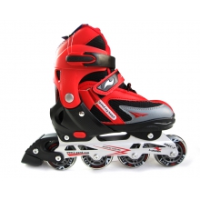 L捷豹A38-小号（黑红）溜冰鞋